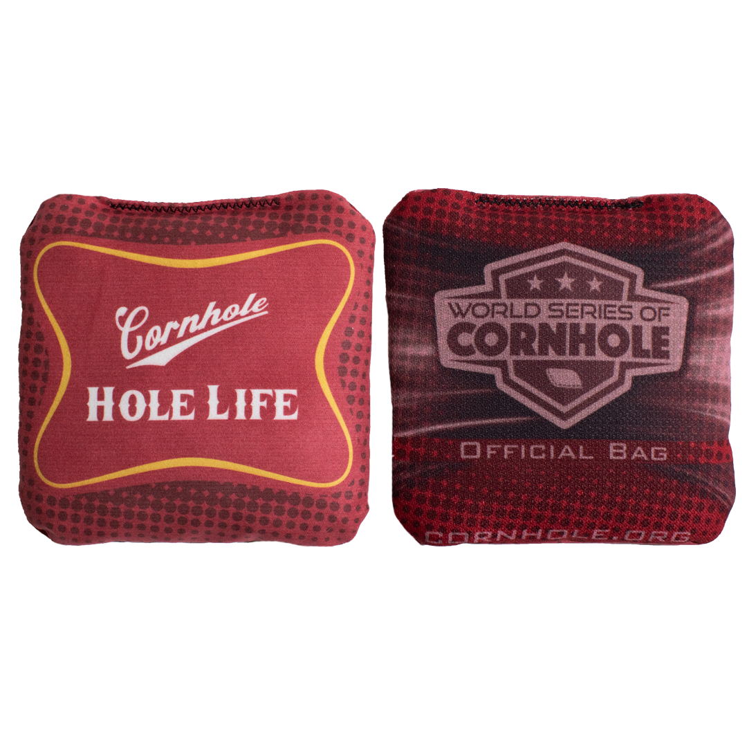 Cornhole Life Yellow & Red - 6 Inch WSOC Official Pro Cornhole Bags