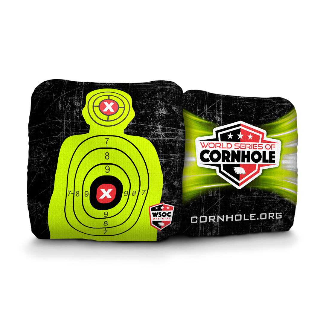 Shooting Target Black - 6 Inch WSOC Official Pro Cornhole Bags