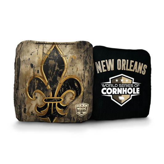 New Orleans Saints - 6 Inch WSOC Official Pro Cornhole Bags