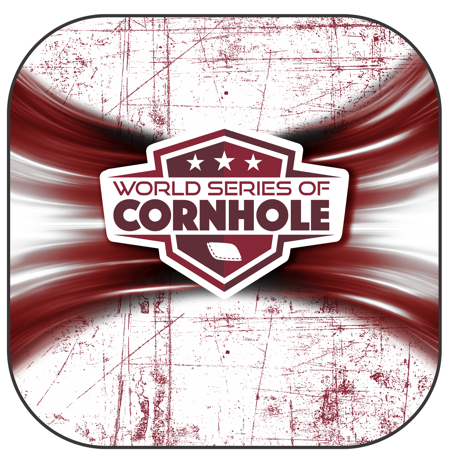 Arkansas Razorbacks Fayetteville - 6 Inch WSOC Official Pro Cornhole Bags