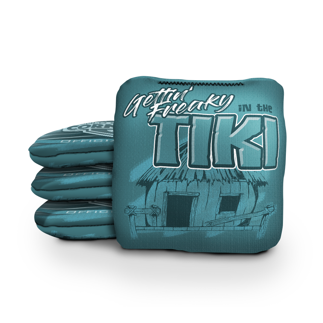 Tiki - 6 Inch WSOC Official Pro Cornhole Bags
