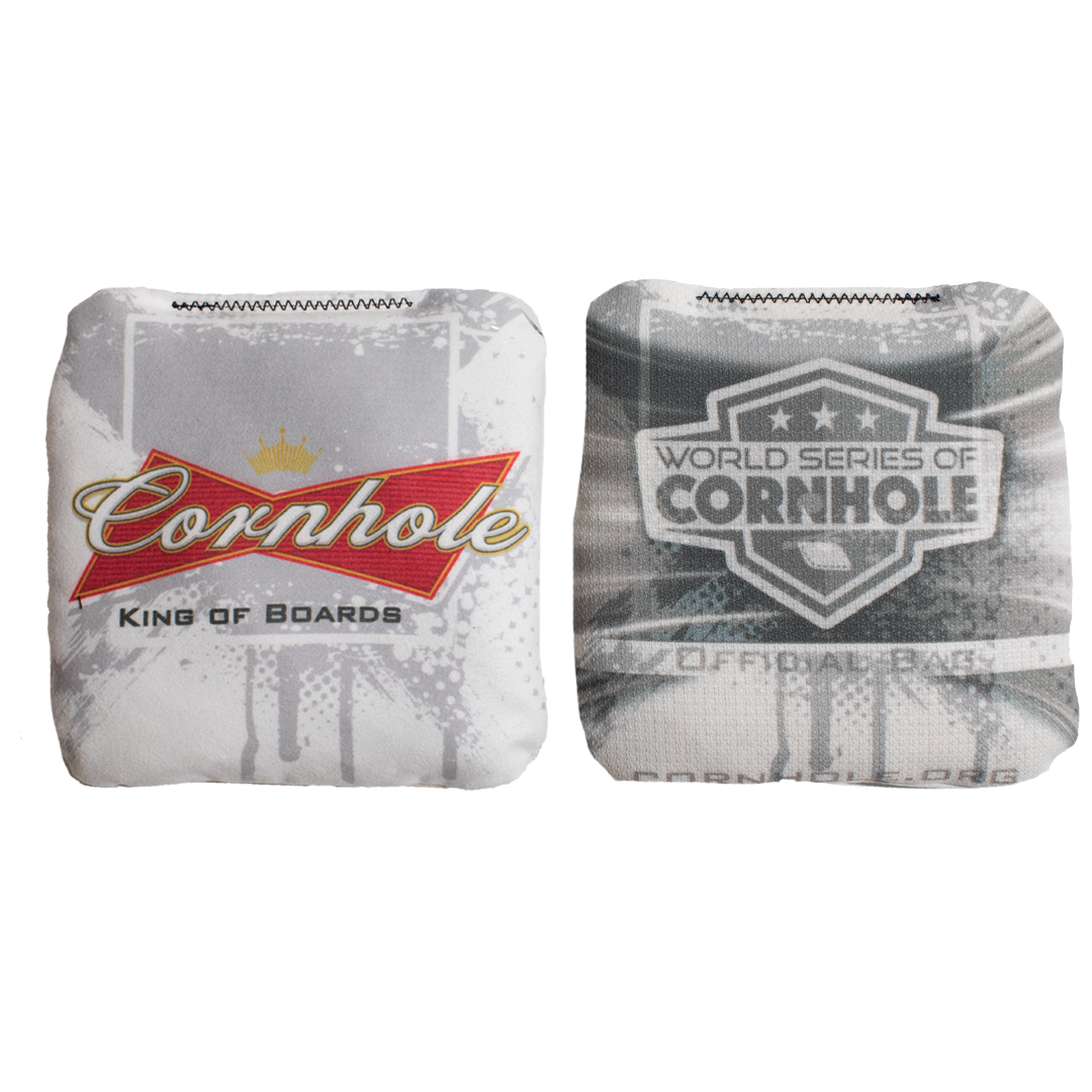 Cornhole King of Boards - 6 Inch WSOC Official Pro Cornhole Bags