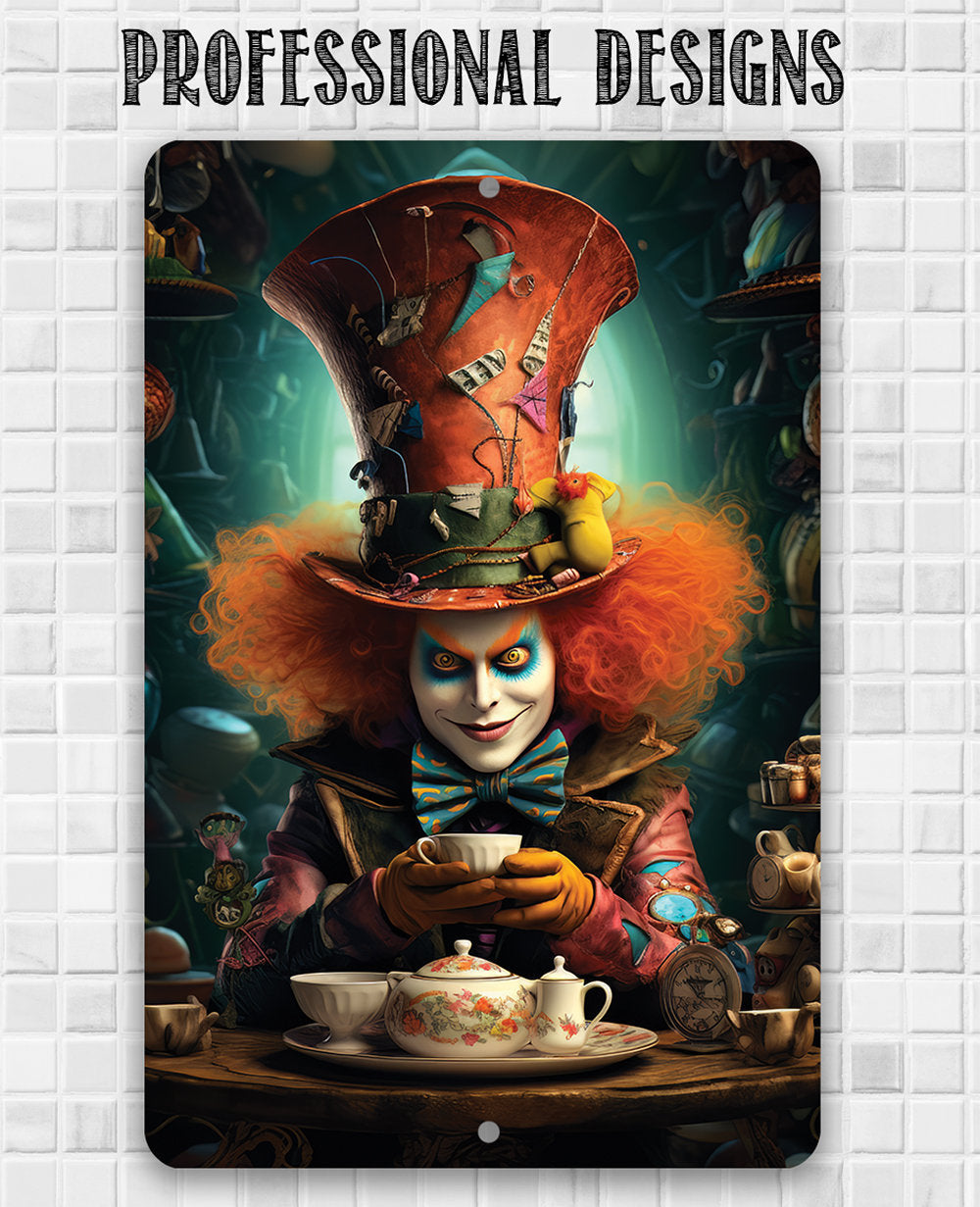 Mad Hatter - Metal Sign
