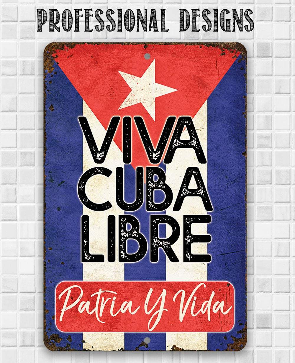 Viva Cuba Libre - Metal Sign