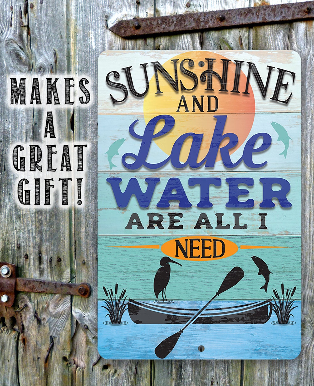Beach & Lake Signs