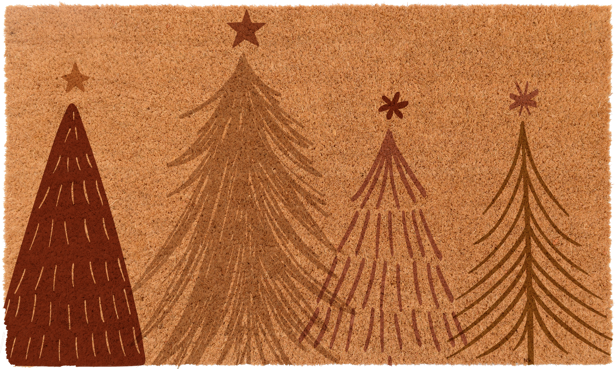 Boho Christmas Trees