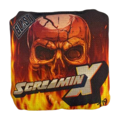 Screamin X Cornhole Bags (7/9 or optional 7/10)