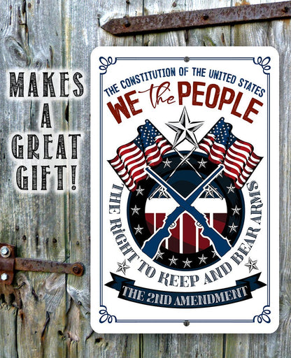 2nd Amendment - Metal Sign