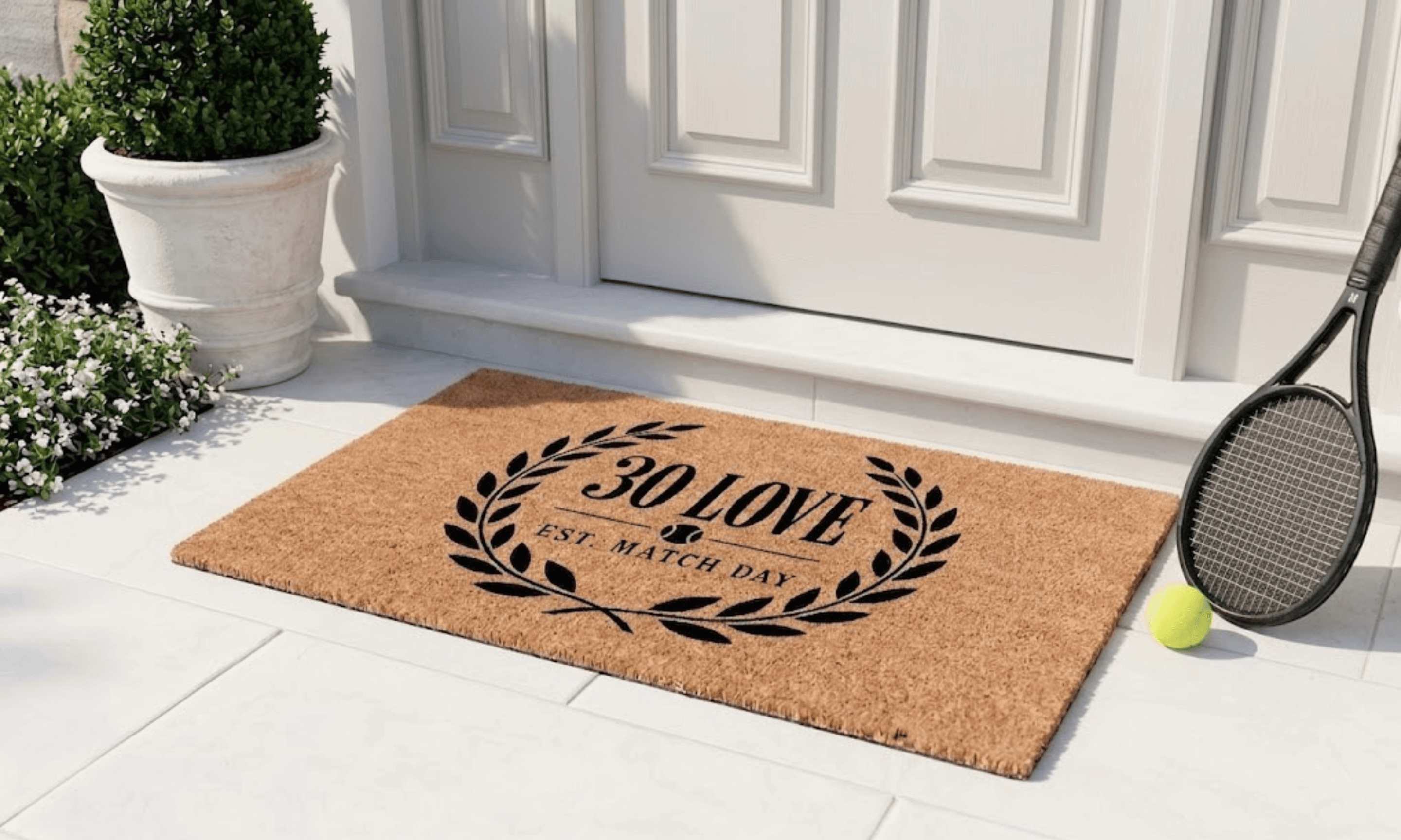 30 love Coir Mat
