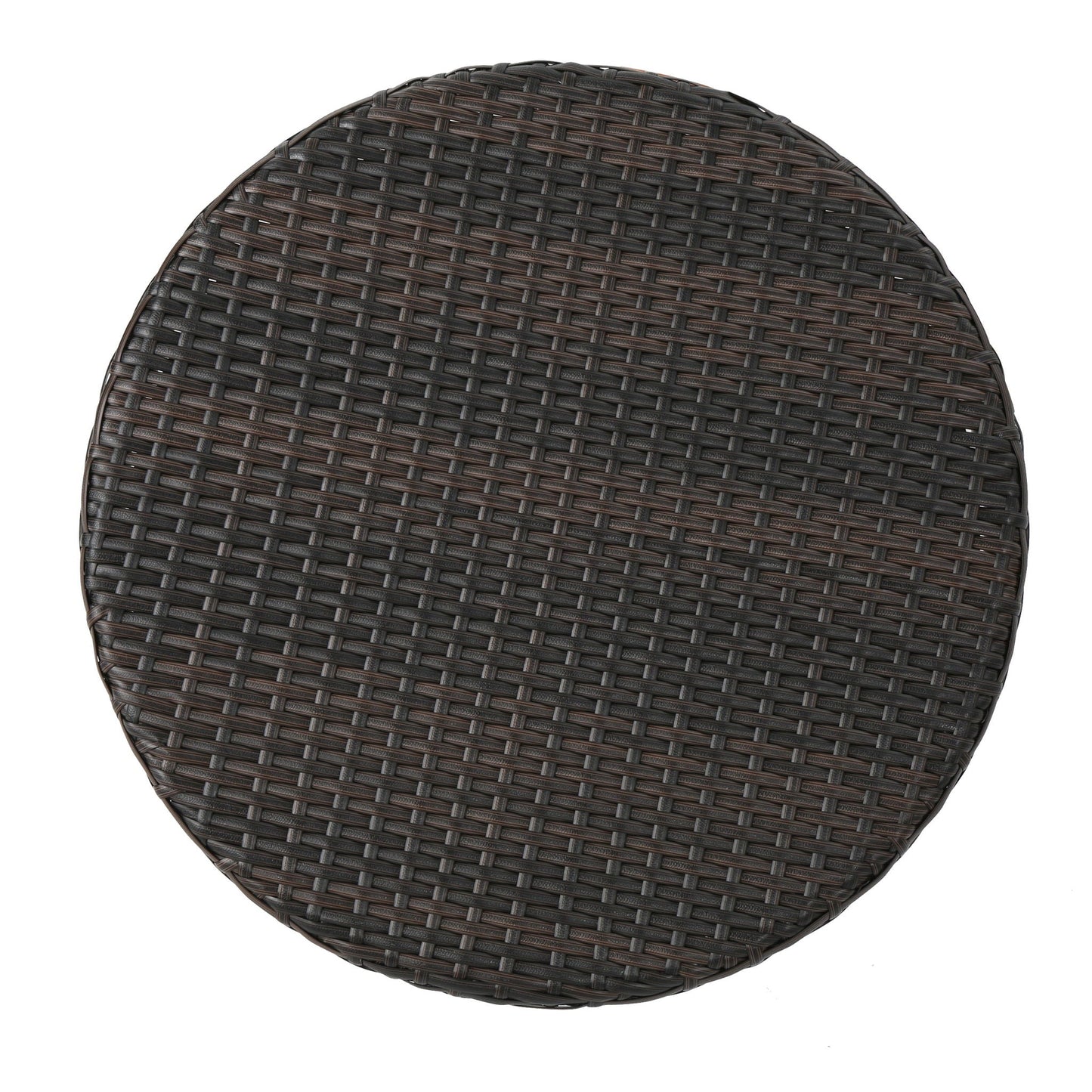 Kenneth 3 Pieces Chat Set Outdoor Furniture - Brown Multi