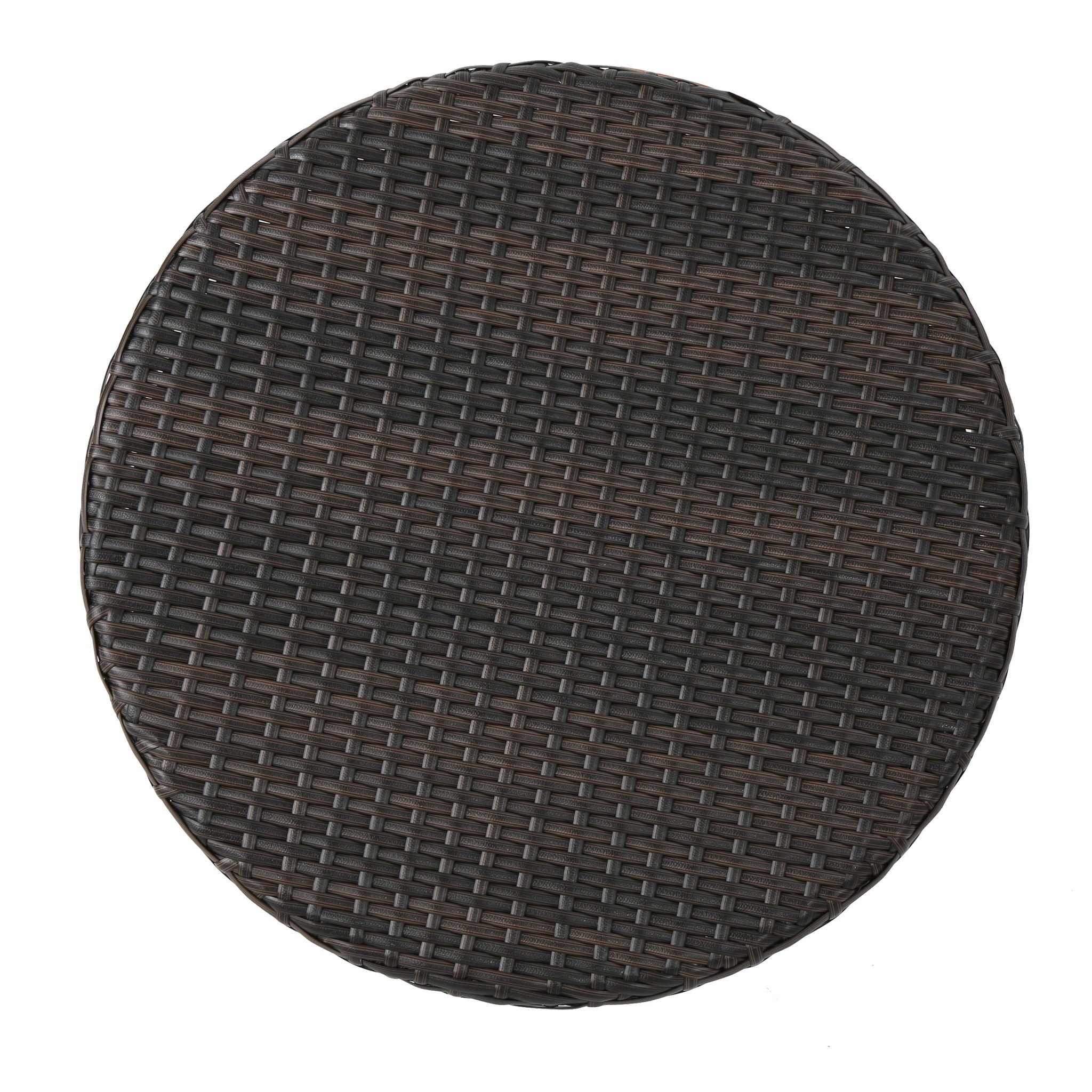 Kenneth 3 Pieces Chat Set Outdoor Furniture - Brown Multi