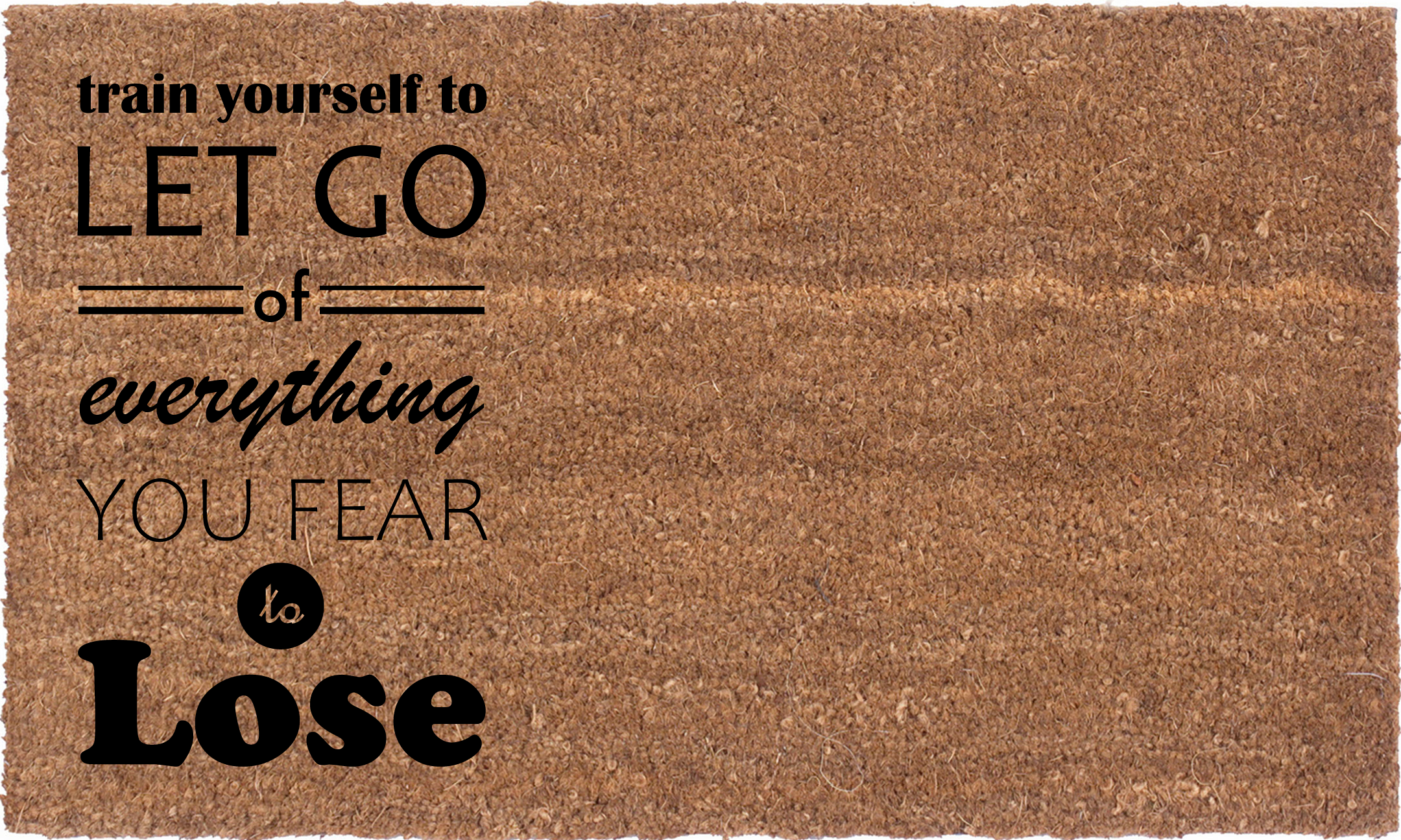 Train Yourself to Let Go