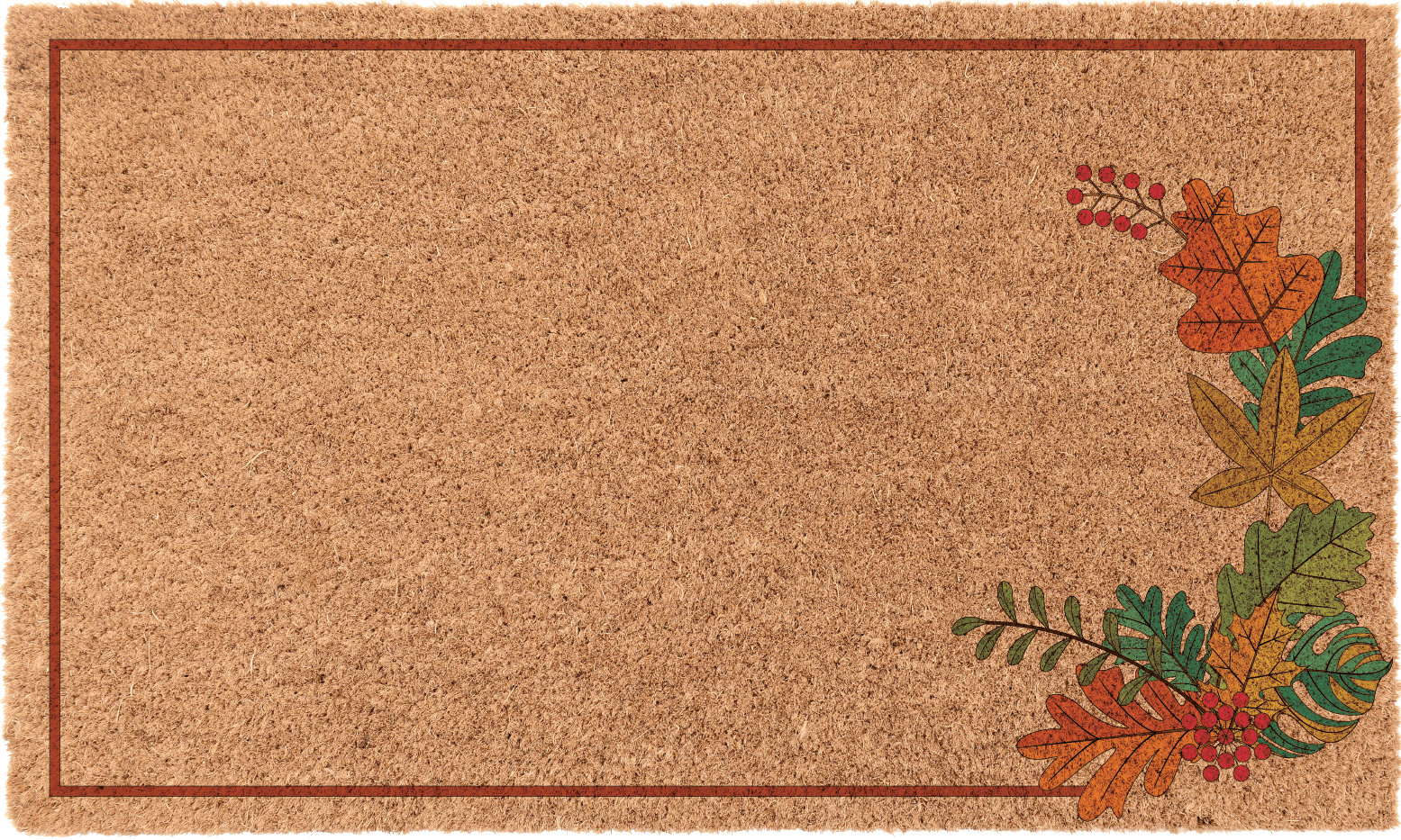 Fall Border Personalized