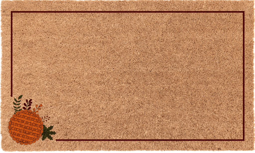 Pumpkin Border Personalized