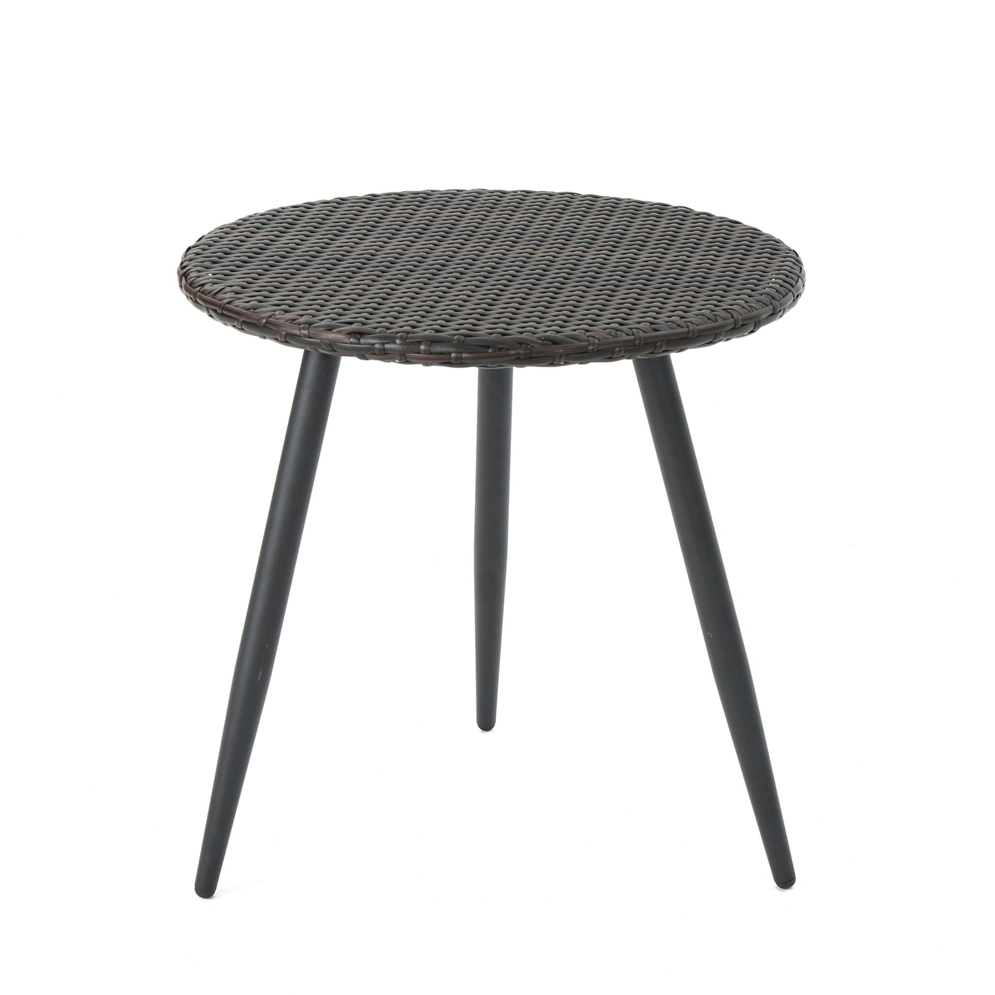 Kenneth 3 Pieces Chat Set Outdoor Furniture - Brown Multi
