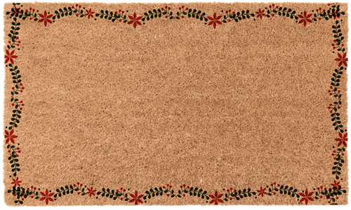 Christmas Poinsettia Border