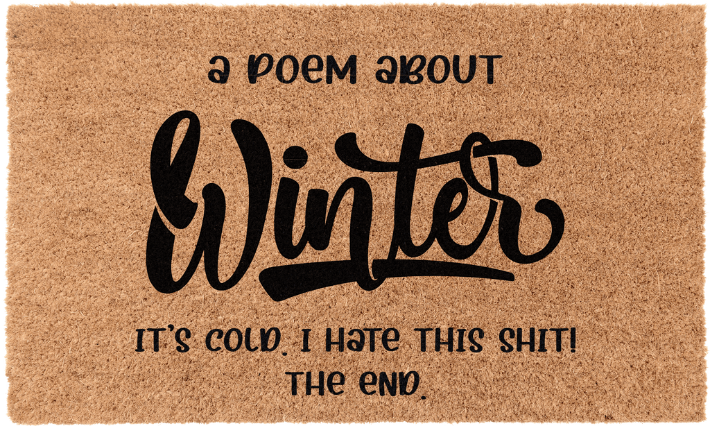 A poem about winter