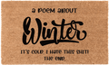A poem about winter
