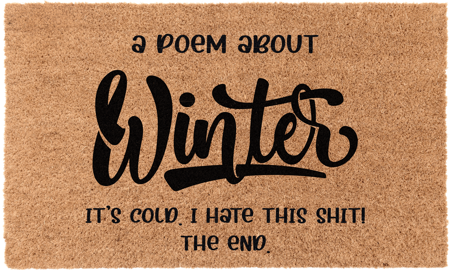 A poem about winter