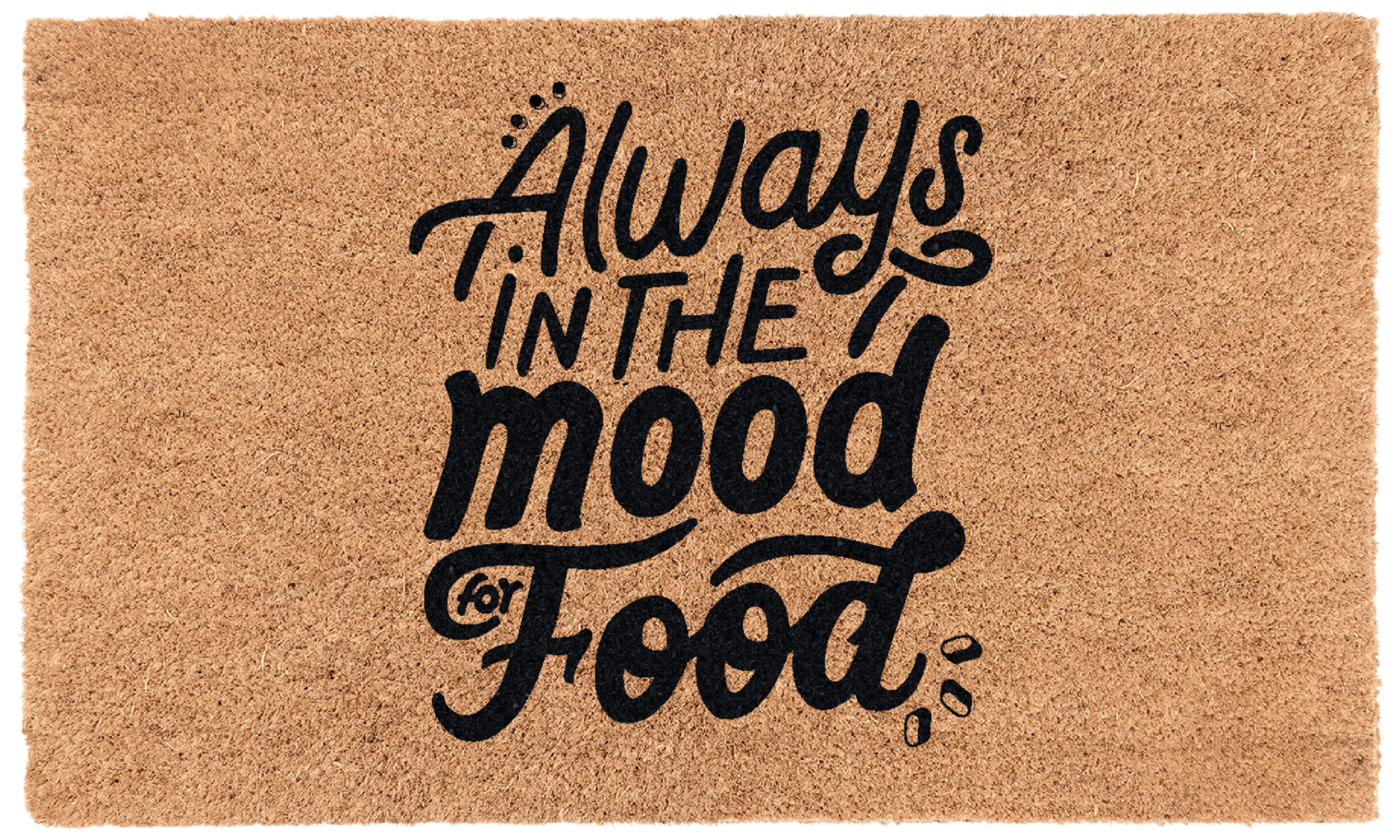 Always in the mood for food