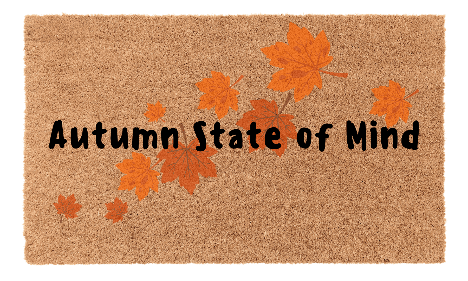 Autumn State of Mind Coir Mat