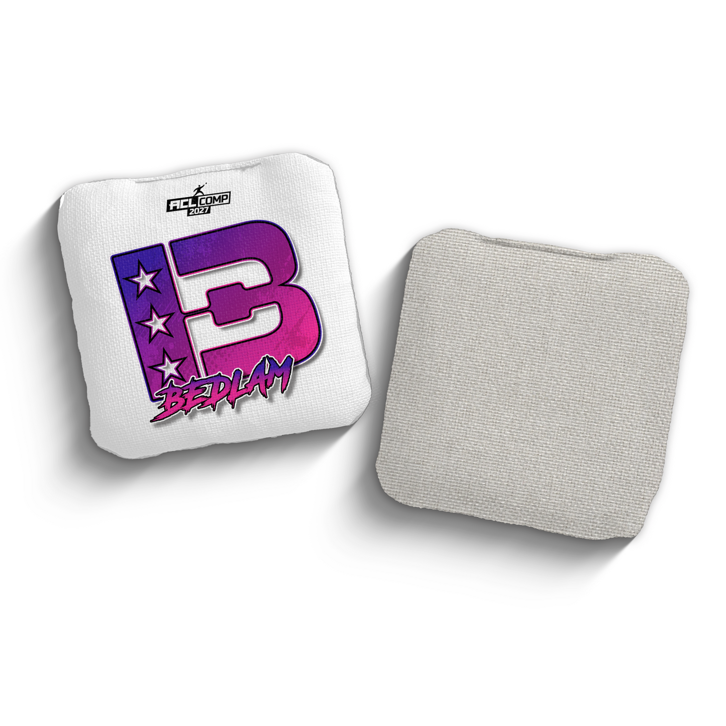 2027 Brotherhood Cornhole Bedlam Broadcast Edition ACL Comp Stamped Cornhole Bags