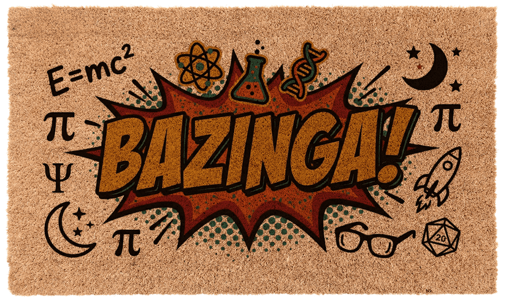Bazinga! Coir Mat