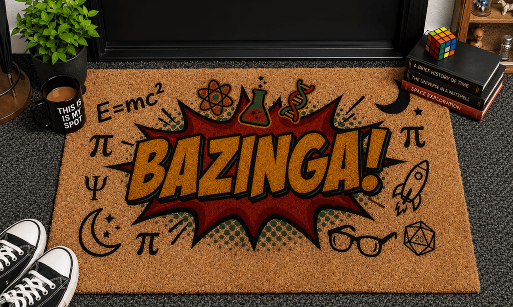 Bazinga! Coir Mat