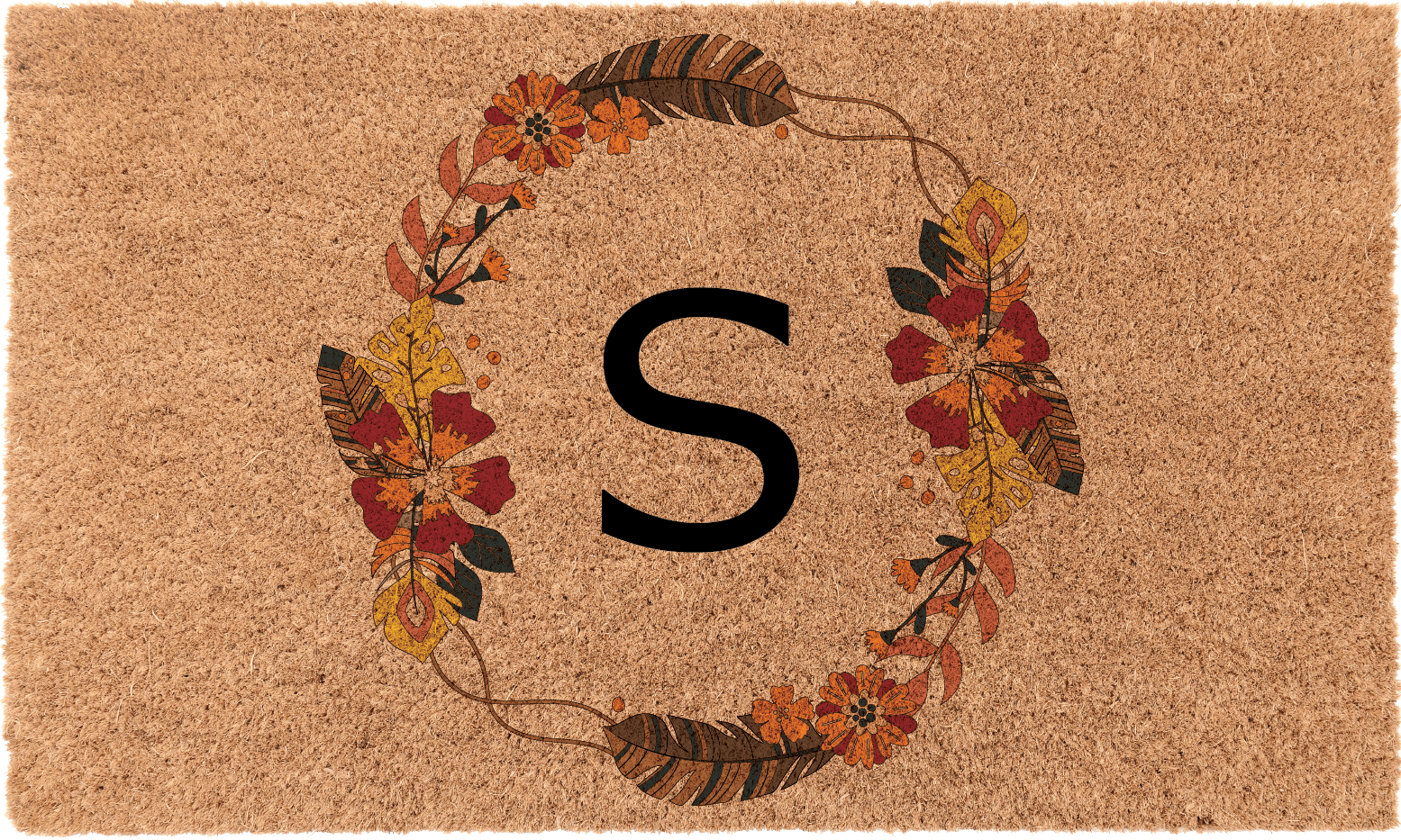 Boho Fall Monogram