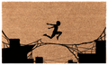 Boy Jumping Coir Mat