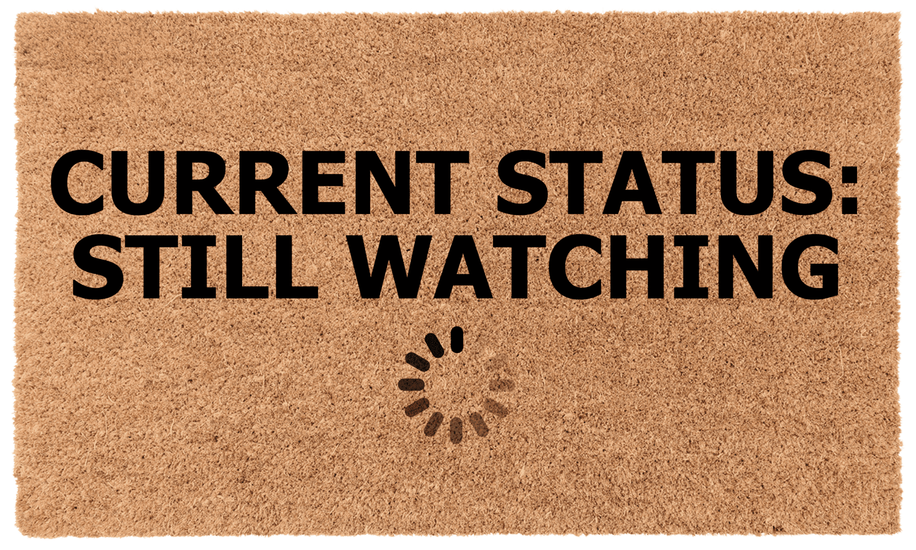 Current Status: Still Watching