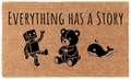 Everything Has a Story Coir Mat