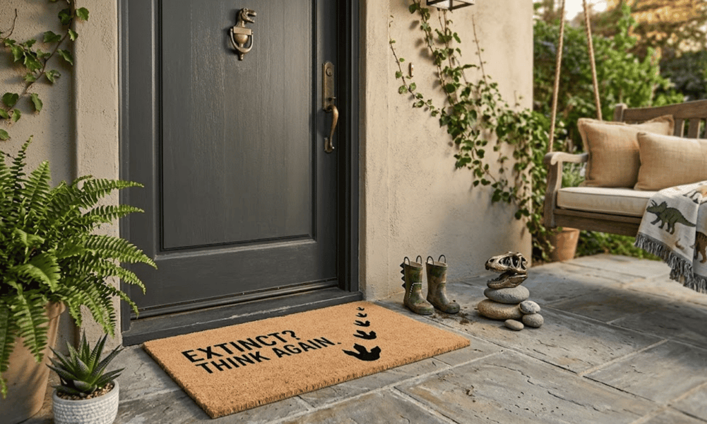 Extinct Think Again Coir Mat