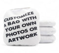 Custom pro style slick and stick cornhole bags (set of 8) - upload your custom design!