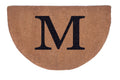 Half Round Plain Personalized Doormats