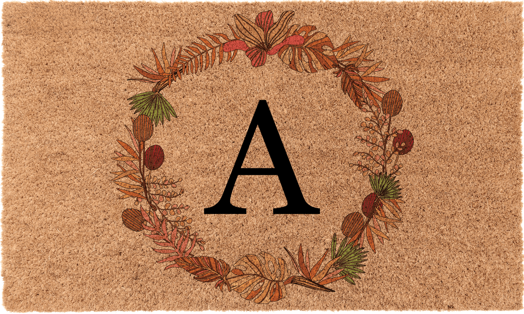 Fall Wreath Monogram