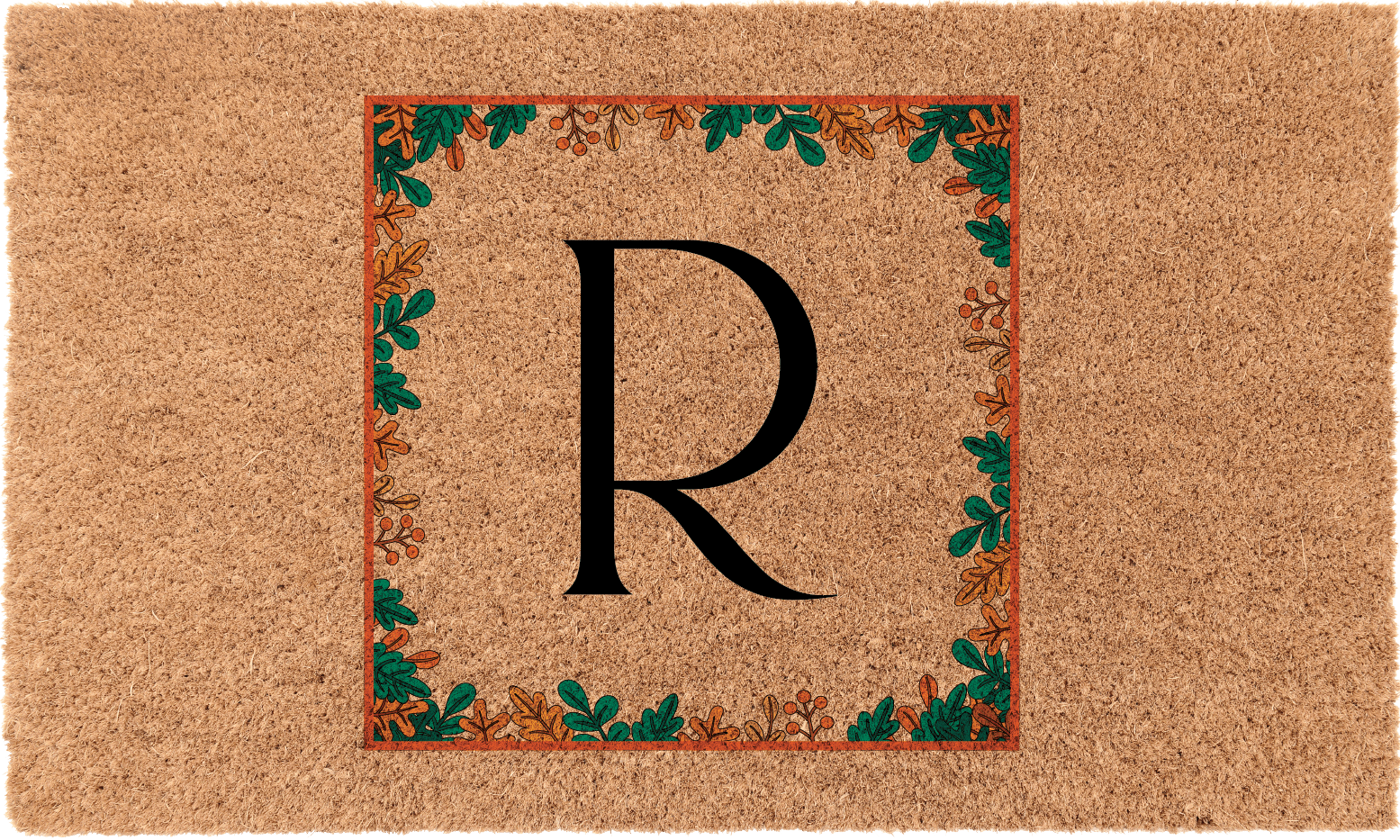 Falling Leaves Monogram