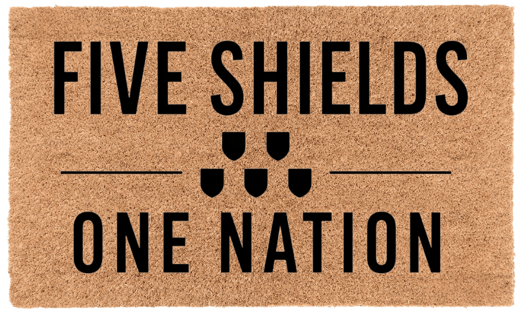 Five shields, One nation