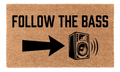 Follow the Bass Coir Mat