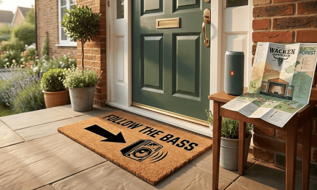 Follow the Bass Coir Mat
