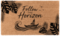 Follow the Horizon Coir Mat