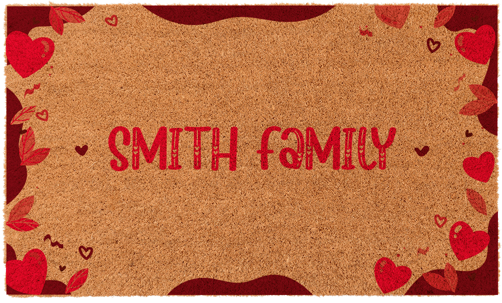 Heart Bordered Personalized