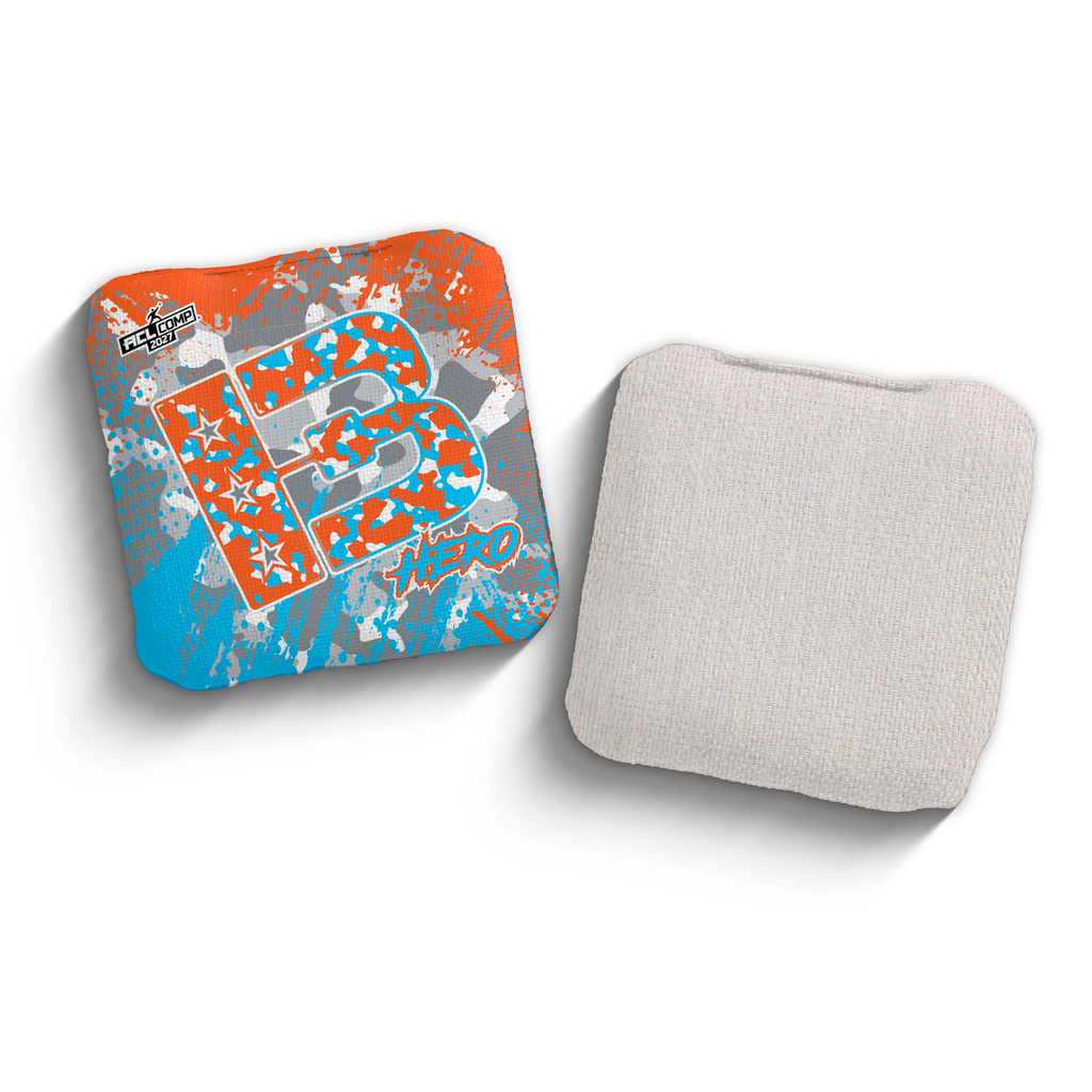 2027 Brotherhood Cornhole Hero Camo Edition ACL Comp Stamped Cornhole Bags