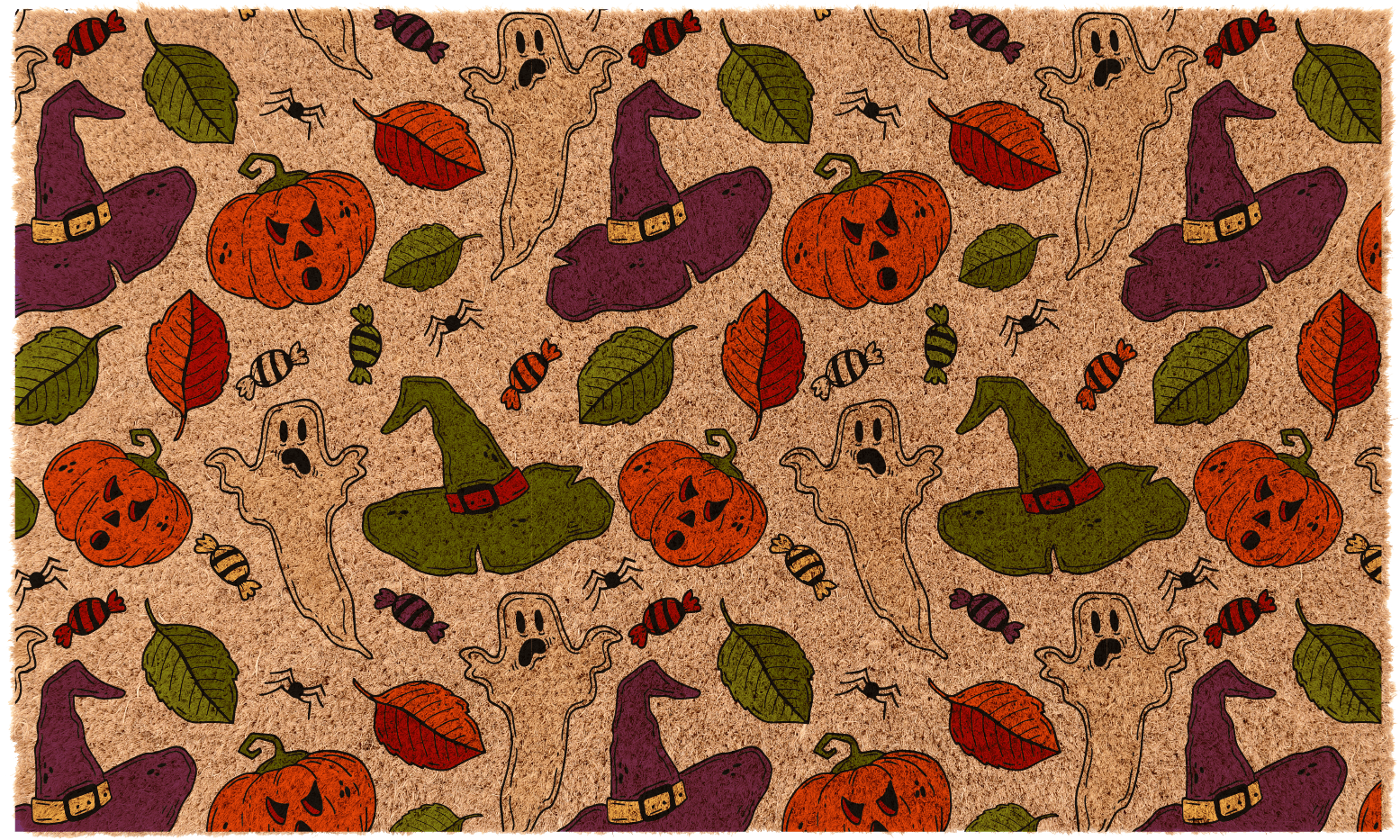 Halloween Pattern Witch