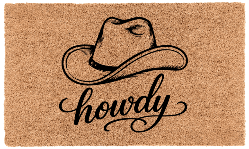 Howdy Partner Welcome Mat