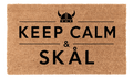 Keep Calm and Skal Coir Mat