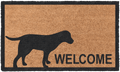 Labrador Welcome Vinyl Coir Doormat