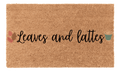 Leaves and Lattes Coir Mat