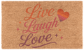 Live Laugh Love Coir Mat