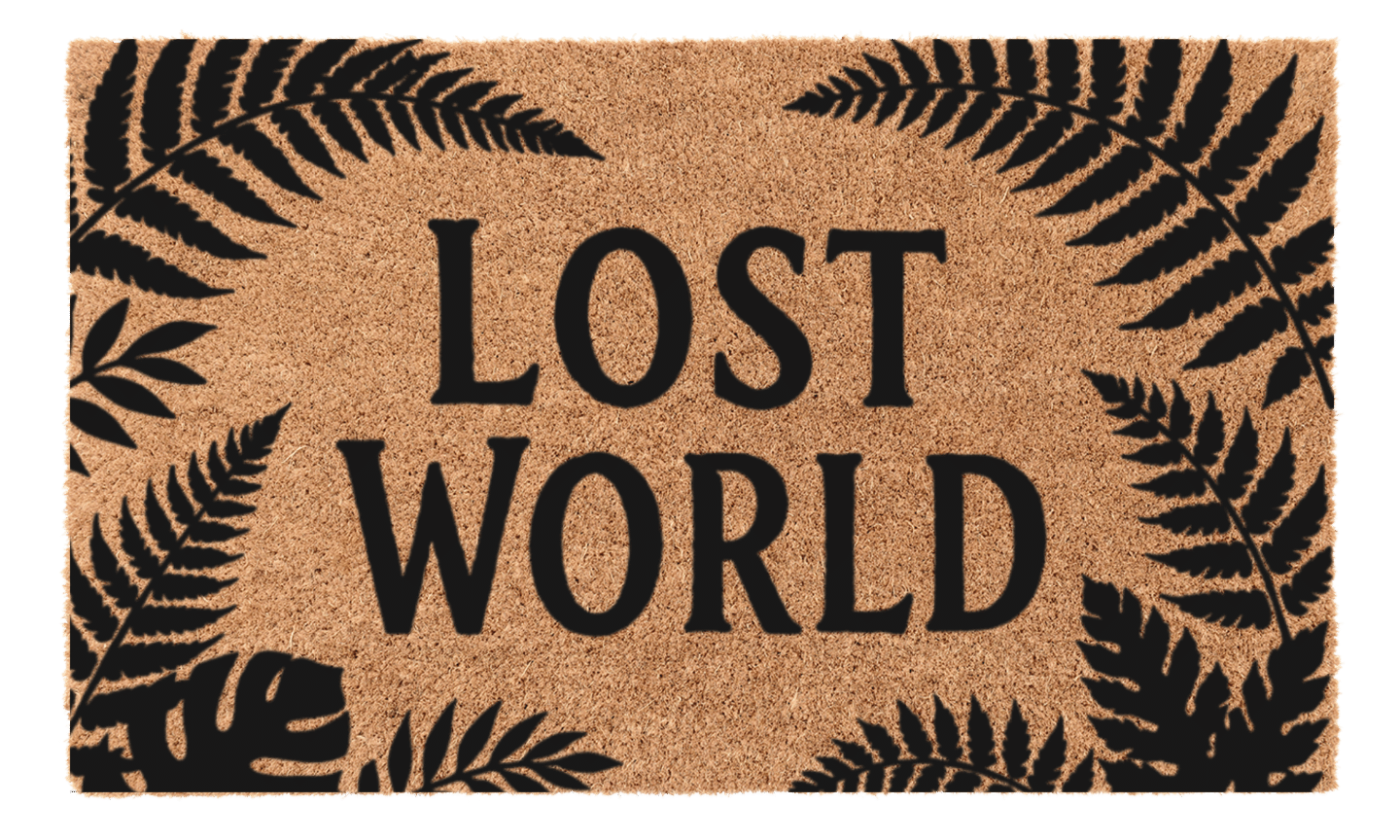 Lost World Coir Mat